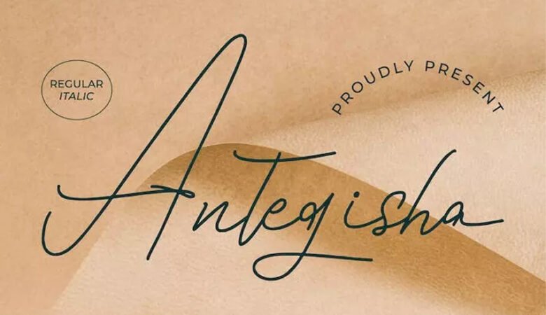 Antegisha Font