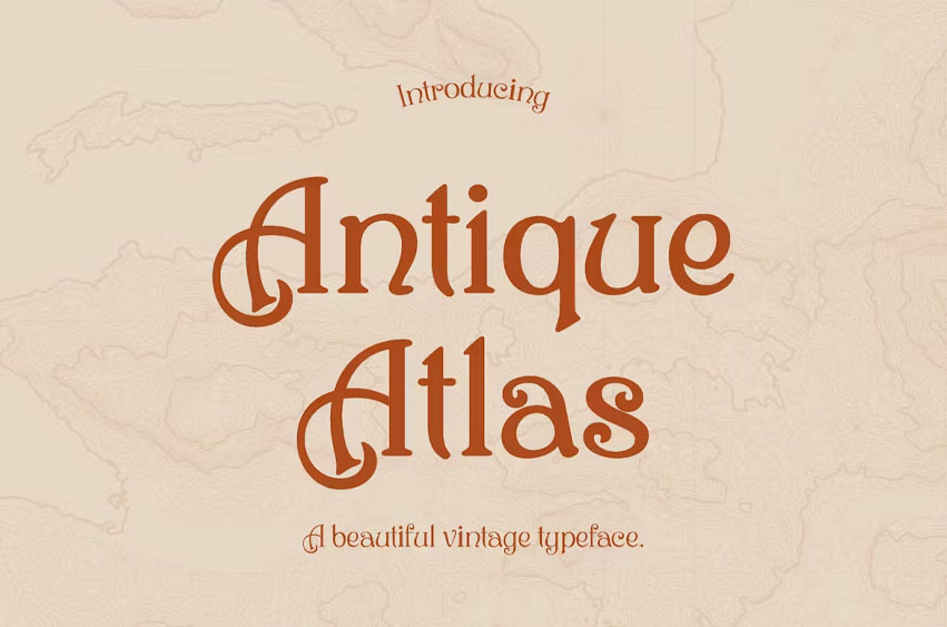 Antique Atlas Font