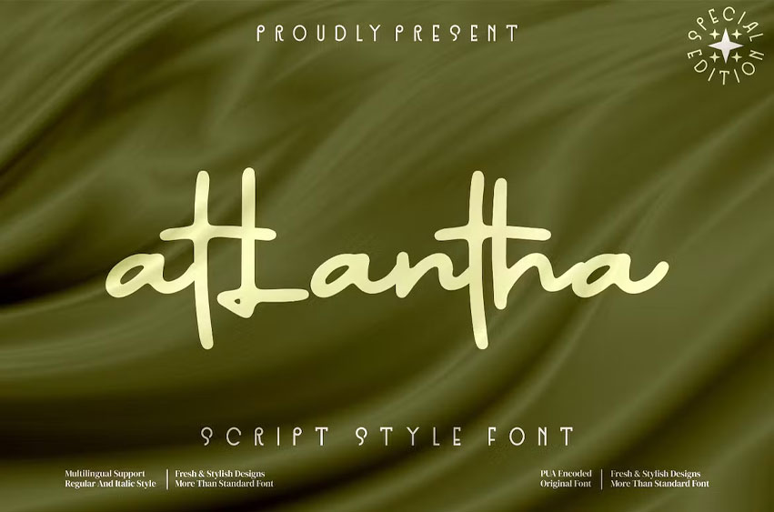 Atlantha Font