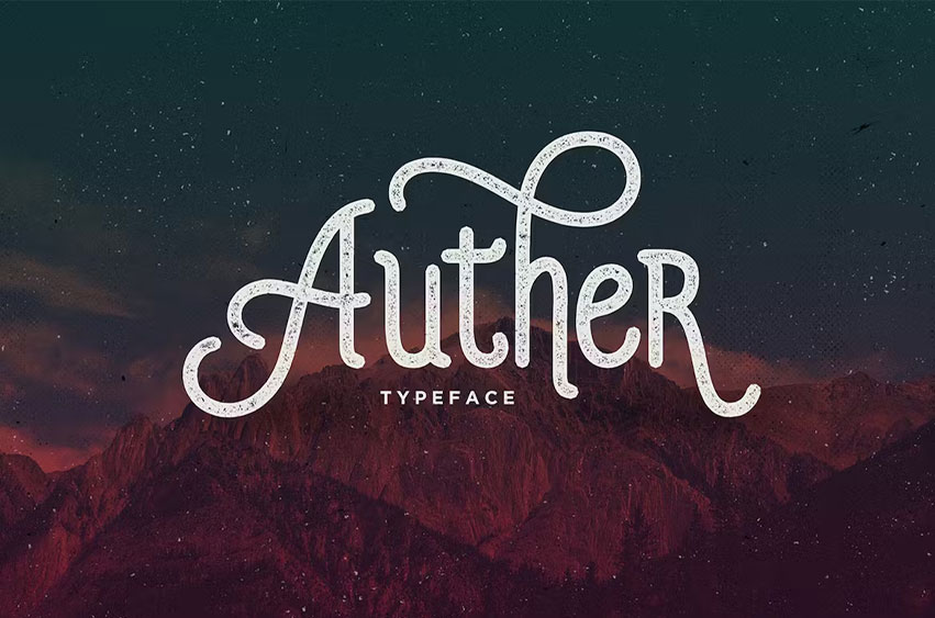 Auther Font