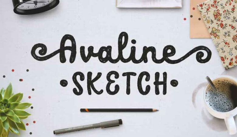 Avaline Sketch Font