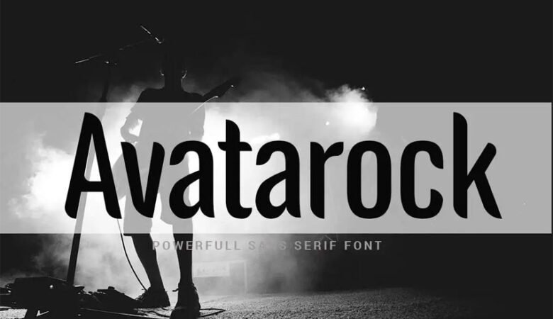 Avatarock Font