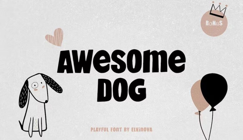 Awesome Dog Font