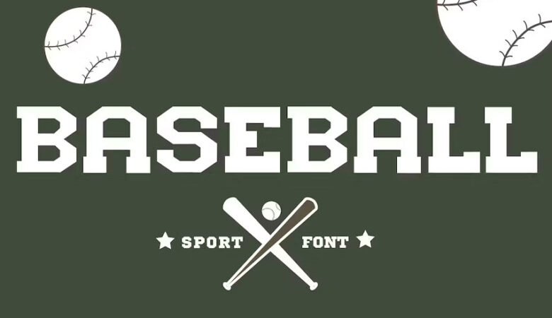 Baseball Font