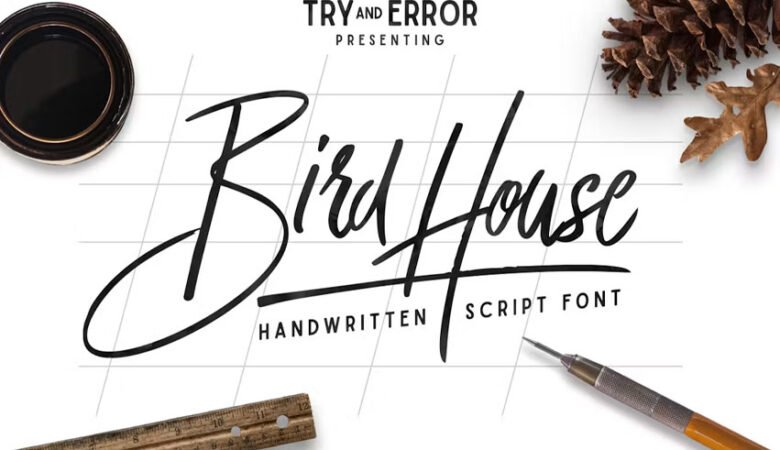 Bird House Font