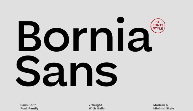 Bornia Font