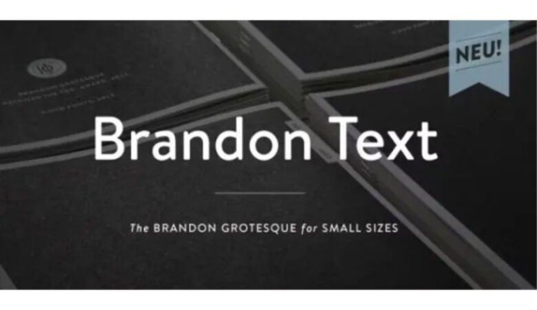 Brandon Text Font