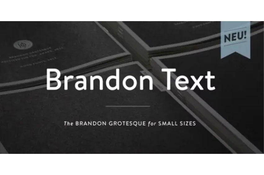 Brandon Text Font