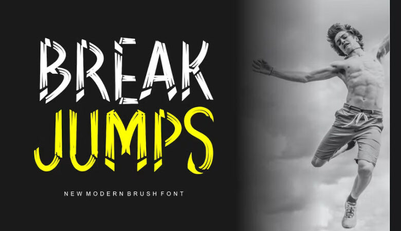 Break Jumps Font