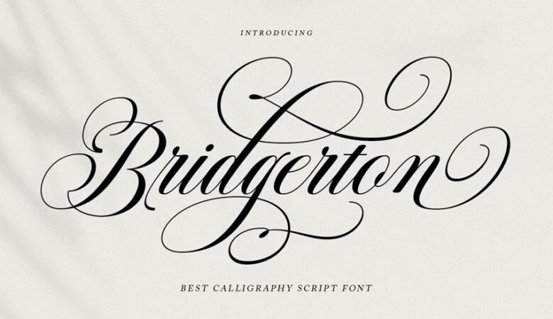 Bridgerton Font