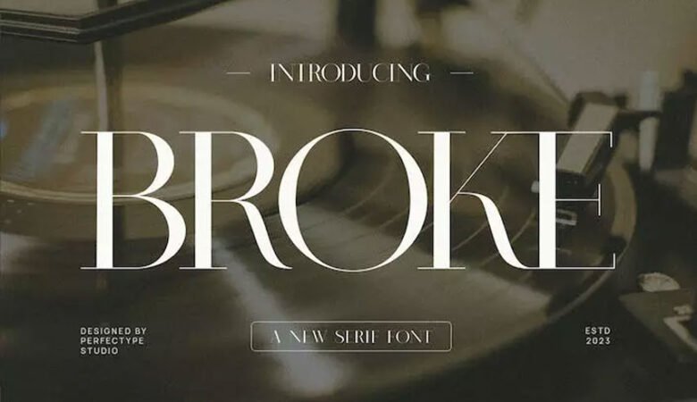 Broke Font