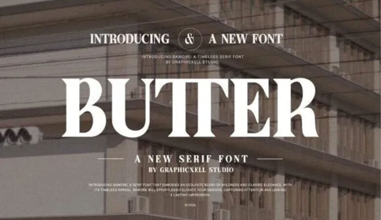 Butter Font