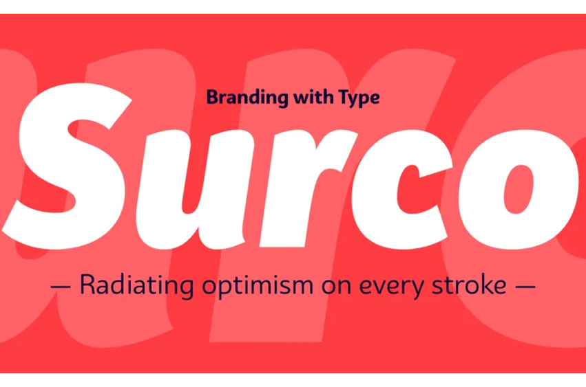 Bw Surco Font