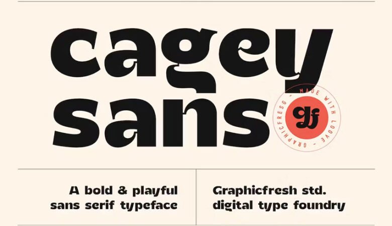 Cagey Font