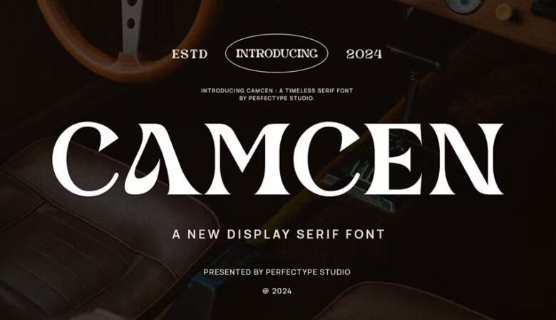 Camcen Font