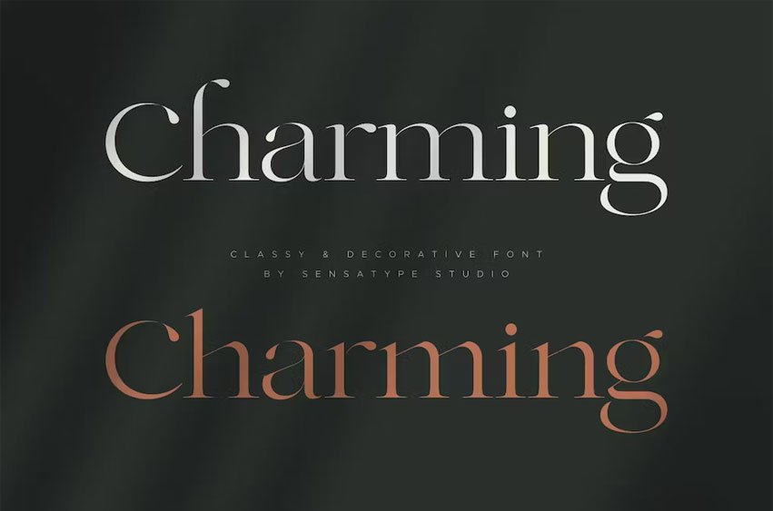 Charming Classy Font