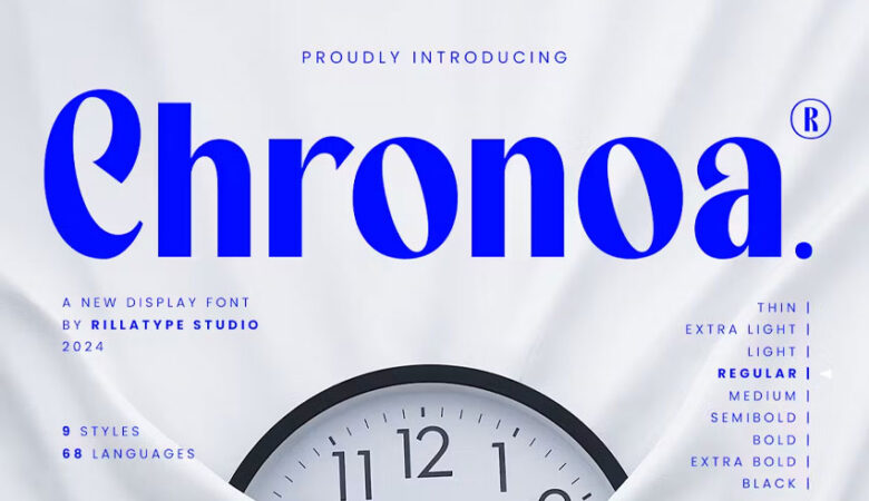 Chronoa Font