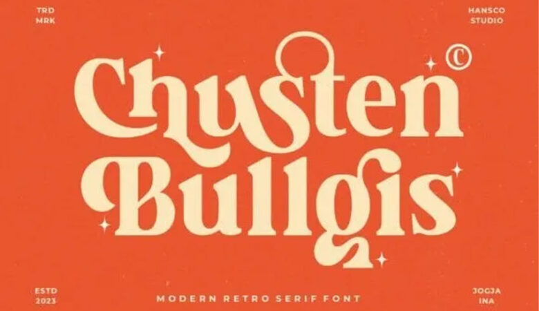 Chusten Bullgis Font