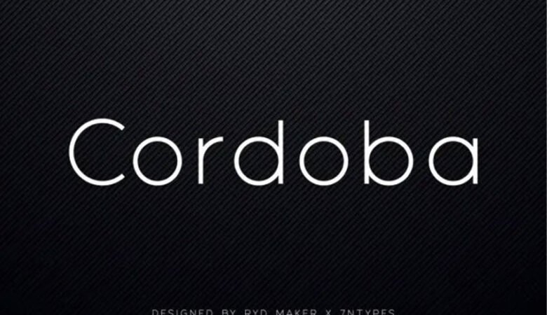 Cordoba Typeface Font