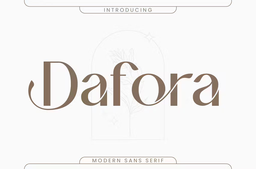 Dafora Font