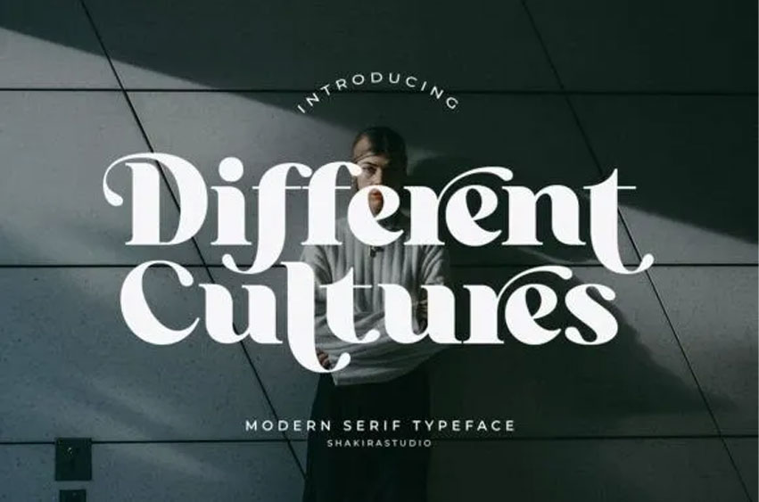 Different Cultures Font