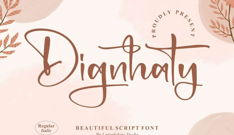 Dignhaty Font