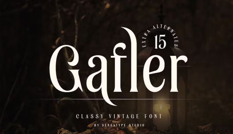 Gafler Font