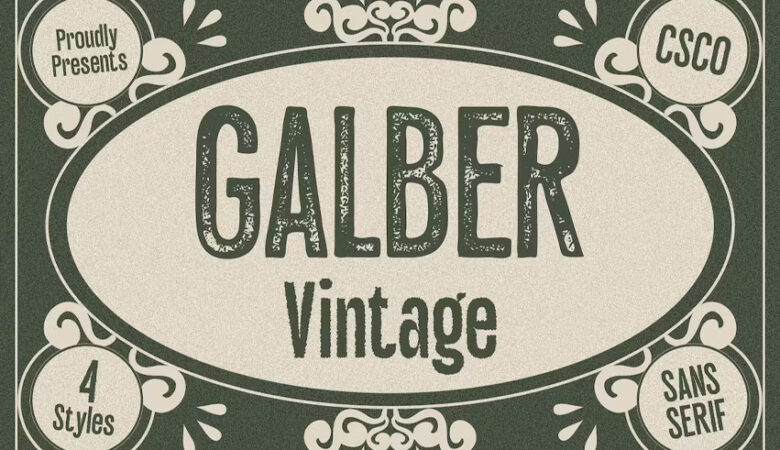 Galber Font