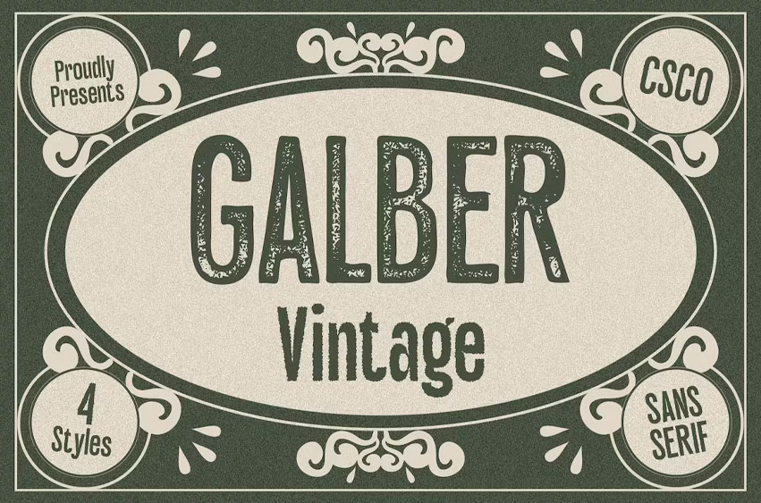 Galber Font