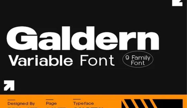 Galdern Font