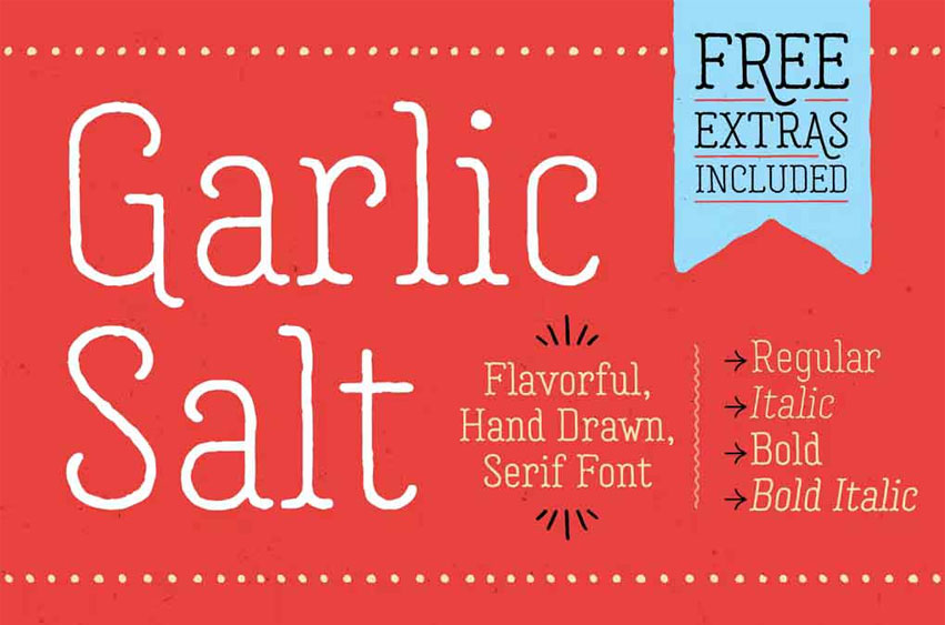 Garlic Salt Font