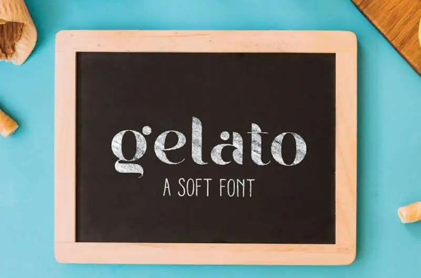 Gelato Font