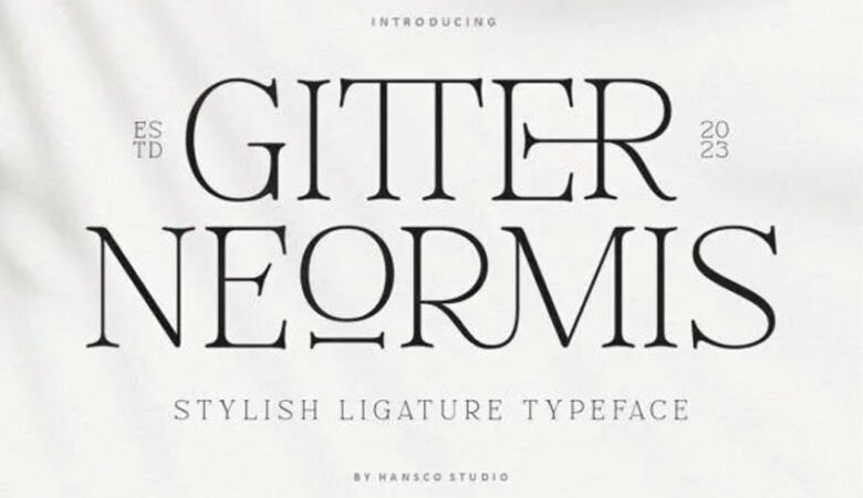 Gitter Neormis Font