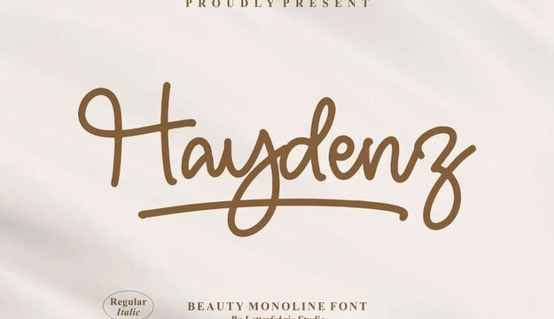 Haydenz Font