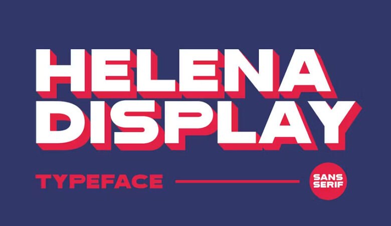 Helena Display Font