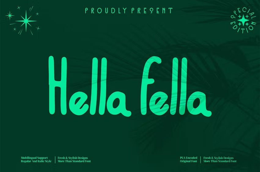 Hella Fella Font