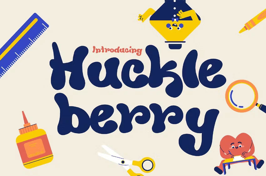 Huckleberry Font