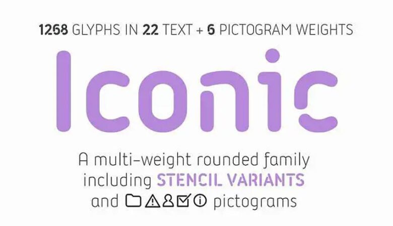 Iconic Font