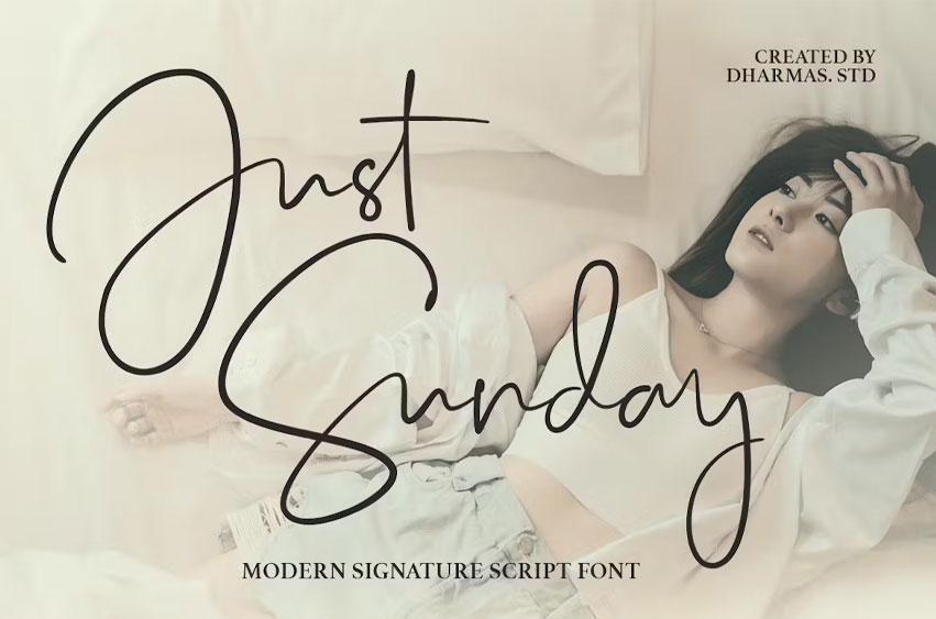 Just Sunday Font