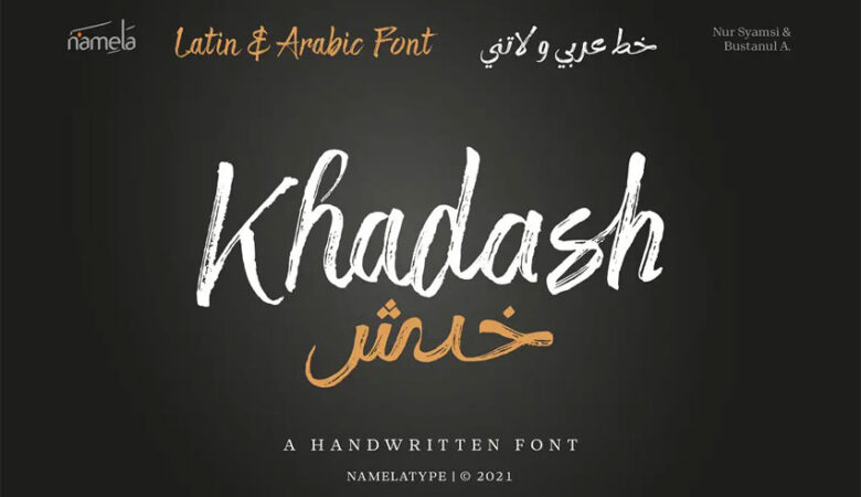 Khadash Font