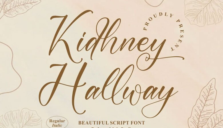 Kidhney Hallway Font