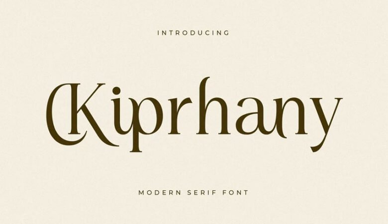 Kiprhany Font