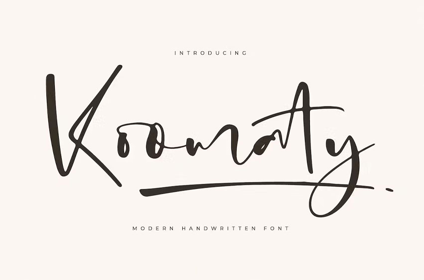 Koomaty Font