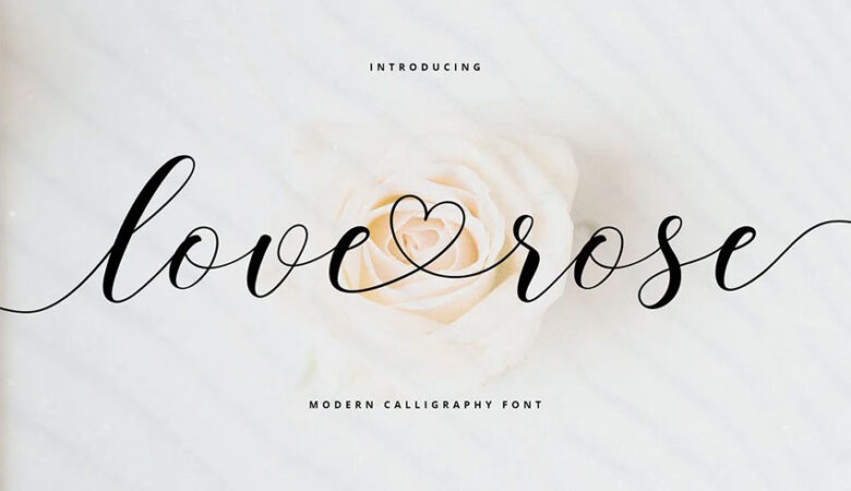 Love Rose Font