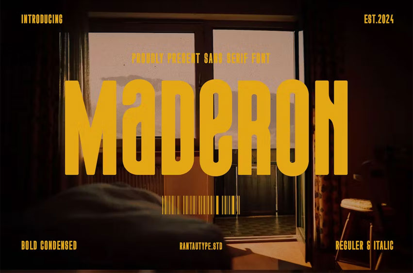 Maderon Font