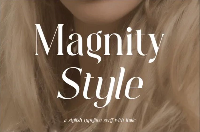 Magnity Style Font