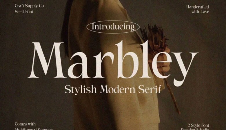 Marbley Font
