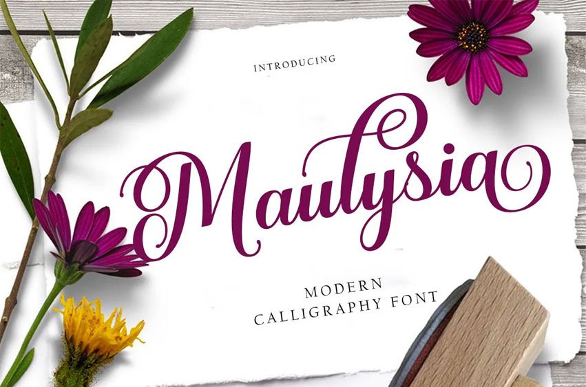 Maulysia Font