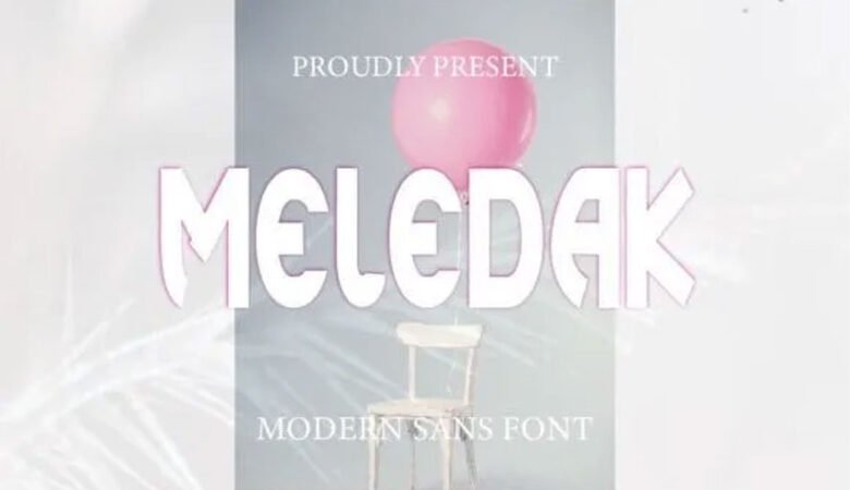 Meledak Font