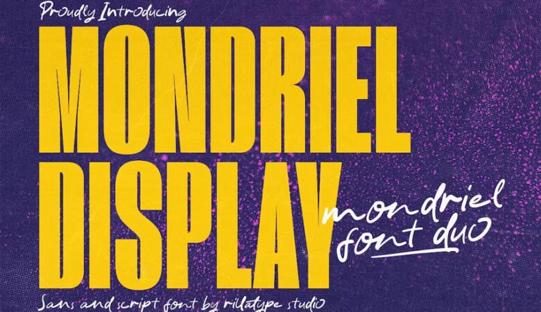 Mondriel Font
